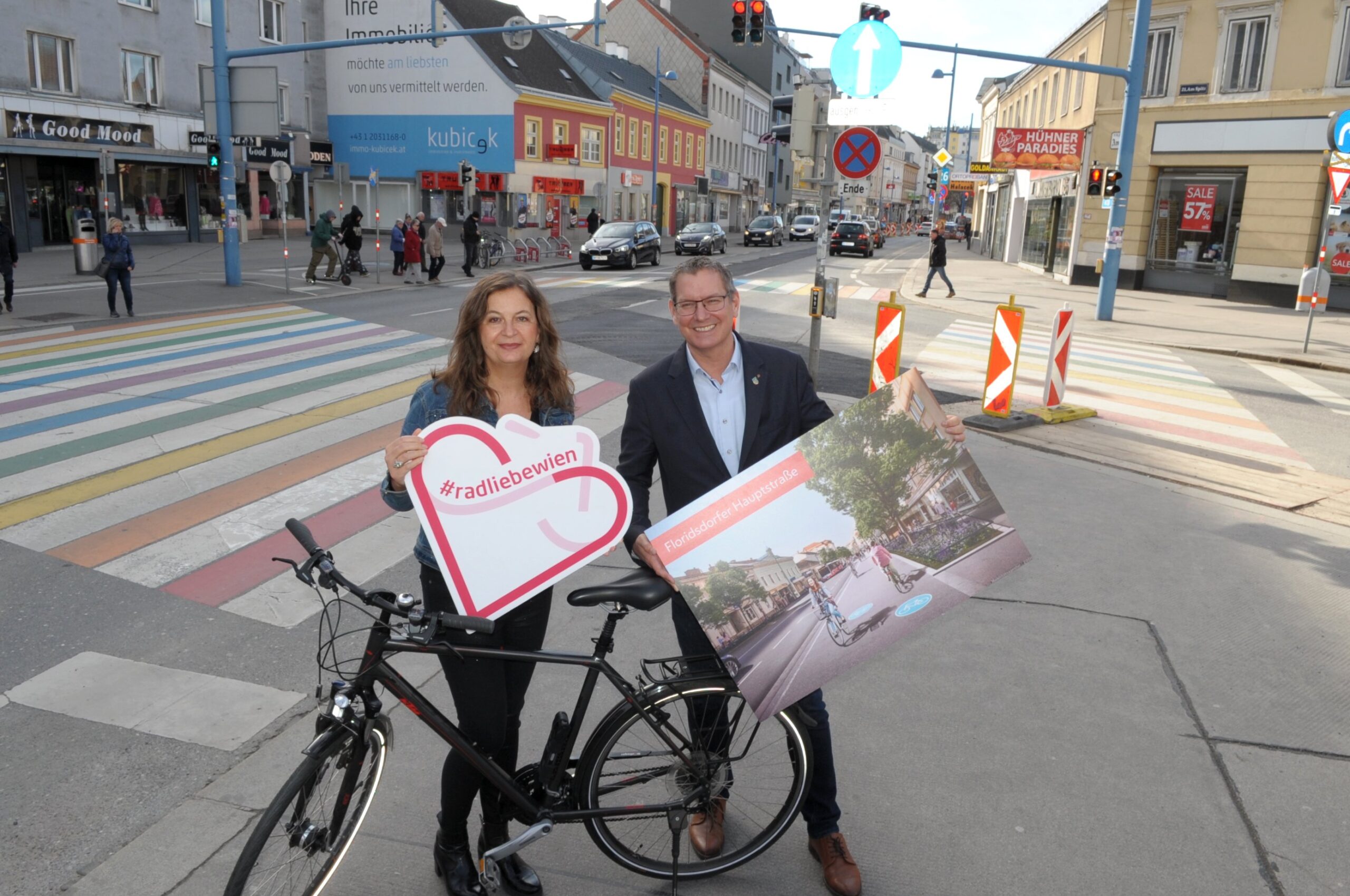 Floridsdorf bekommt eine eigene Radweg-Offensive
