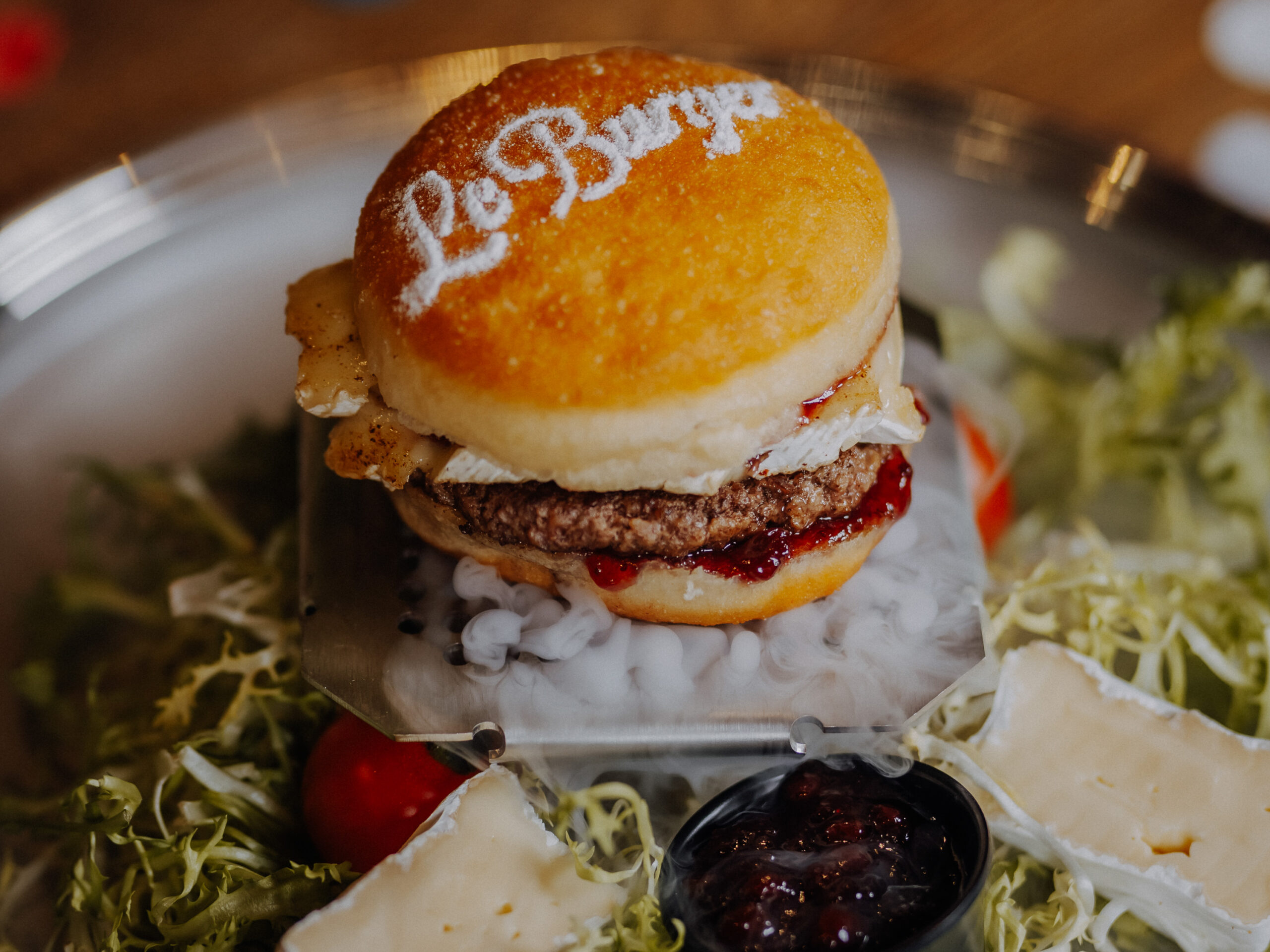 Im Fasching verkleidet sich sogar ein Burger