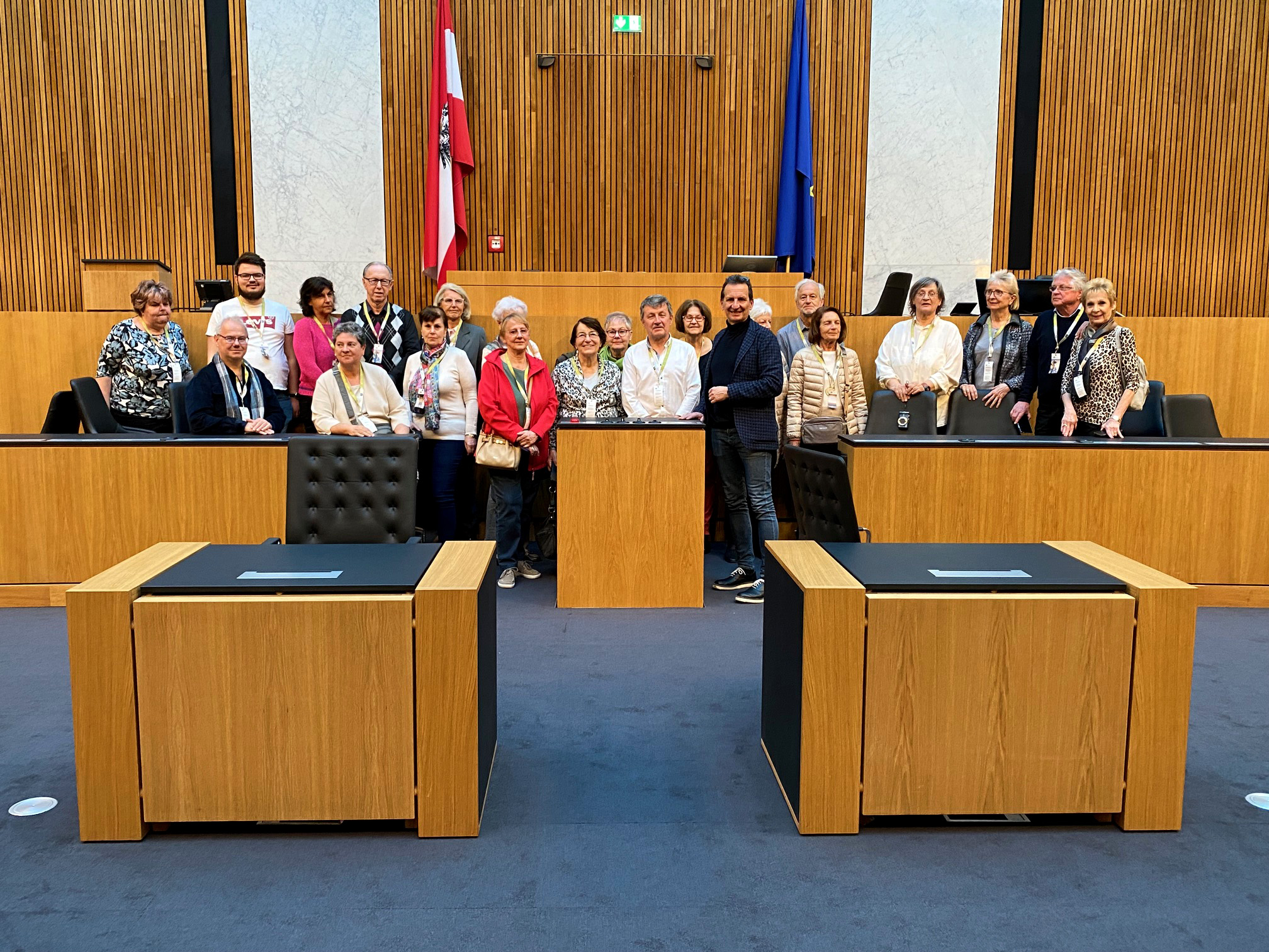 Gratis ins Hohe Haus: Führungen mit Oxonitsch