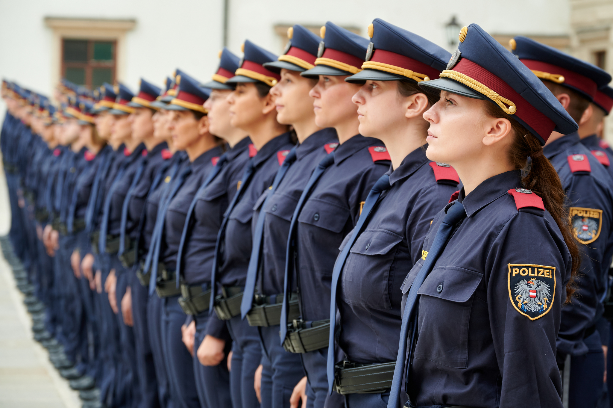 Polizei verzeichnet einen Rekord an Neueinstellungen