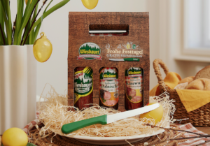 Oster-Kalender-Türchen 25: Wiesbauer Oster-Wurst-Tragerl