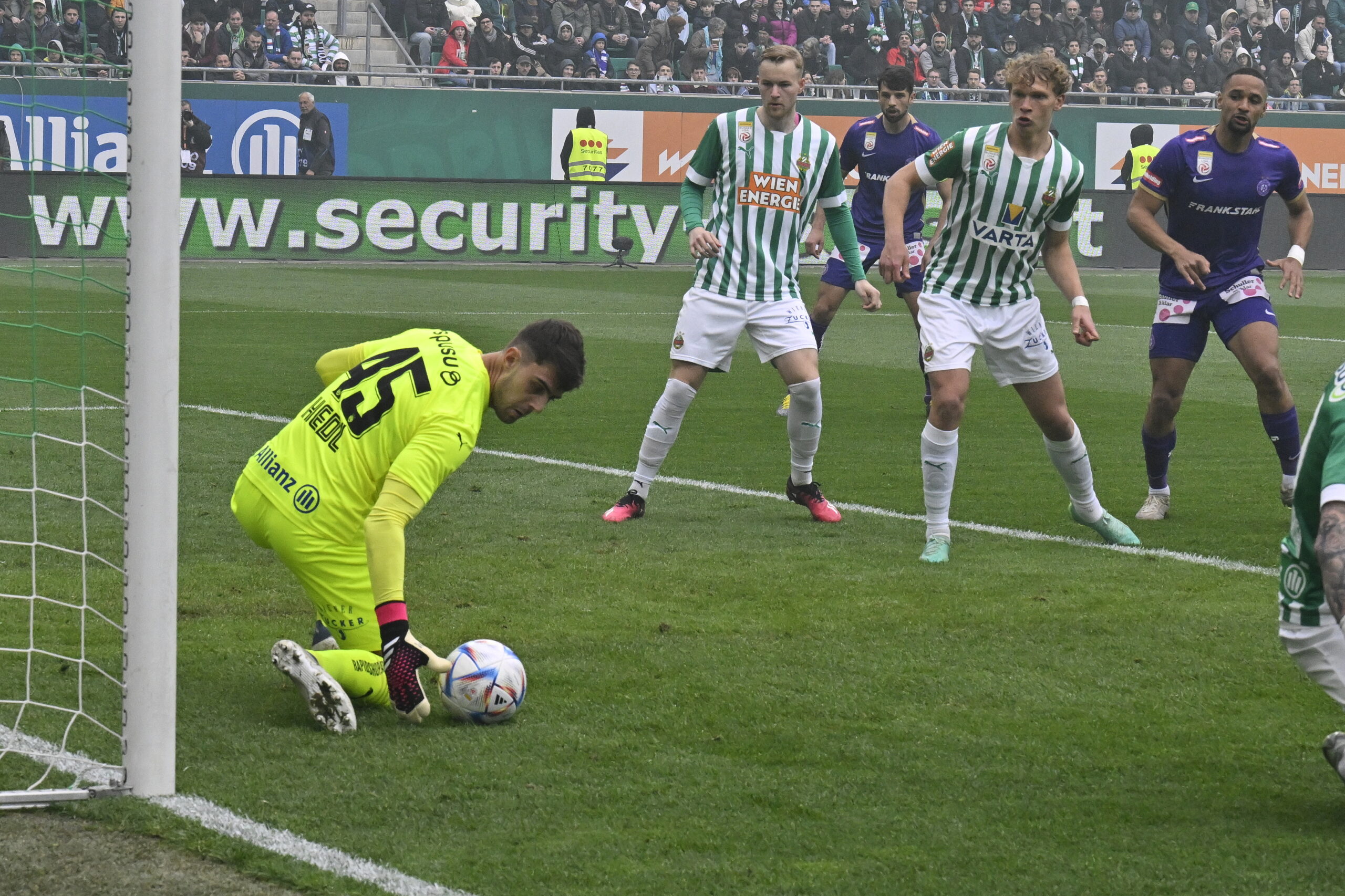 Rapid in der Meistergruppe, Austria nur in “Flop-6”