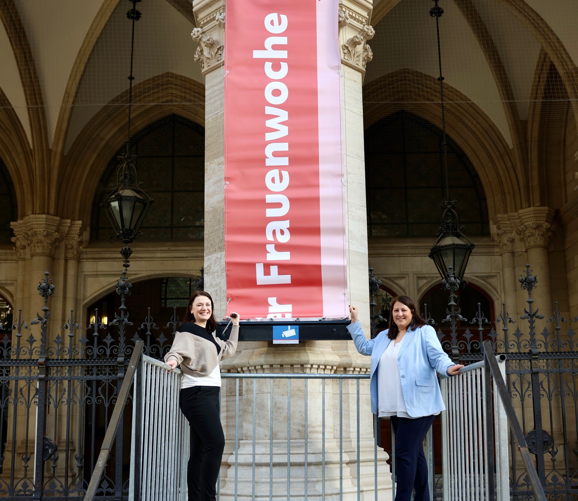 Fahne gehisst! Wiener Frauenwoche ist gestartet