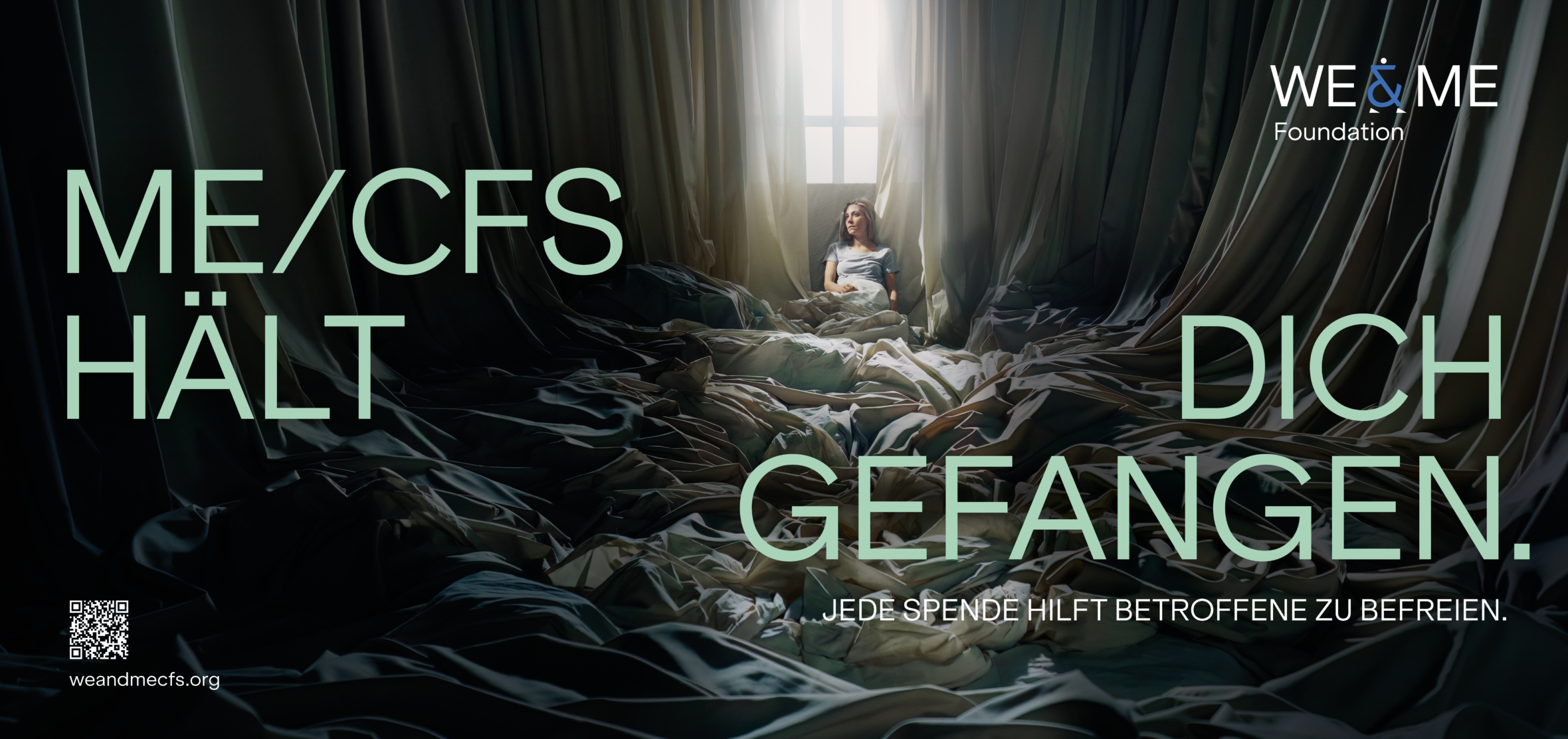 „ME/CFS HÄLT DICH GEFANGEN“: Eine Kampagne für Bewusstsein und Solidarität