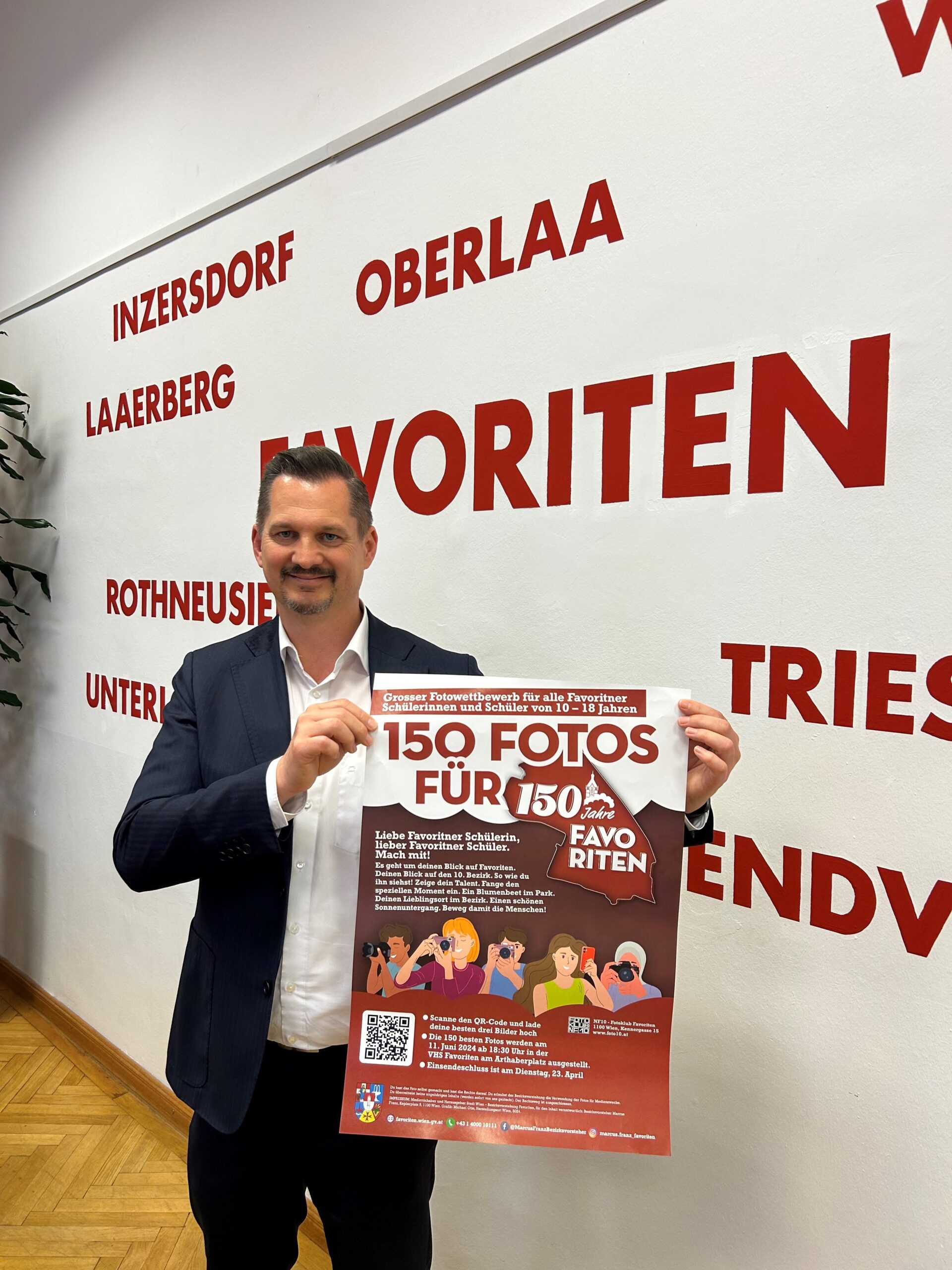 Schüler in Favoriten: Macht euch ein Bild vom Bezirk!