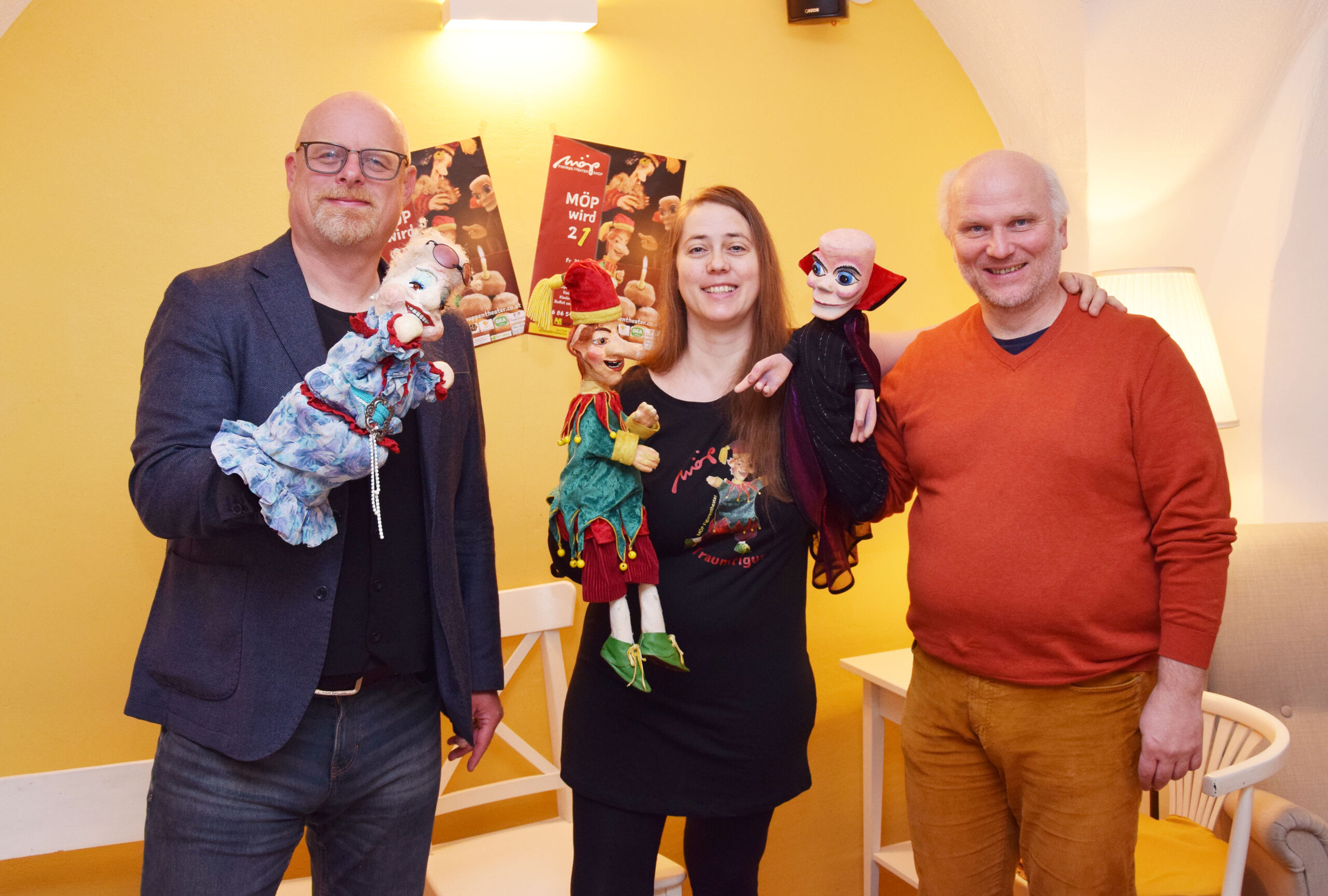 In Mödling feiert der Kasperl seinen 21. Geburtstag