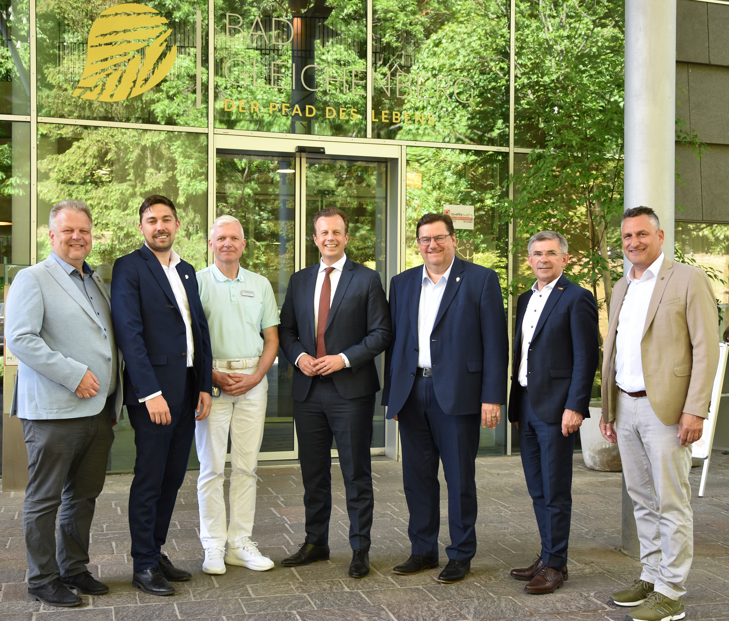 Kurhaus Bad Gleichenberg: Landesrat erkundet Gesundheitszentrum