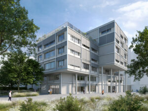 Rendering des European Handball House