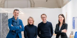 Die Jury für den Staatspreis Design 2024: Aleks Tatic, Annette Lang, Jan-Erik Baars und Nina Mihovec.