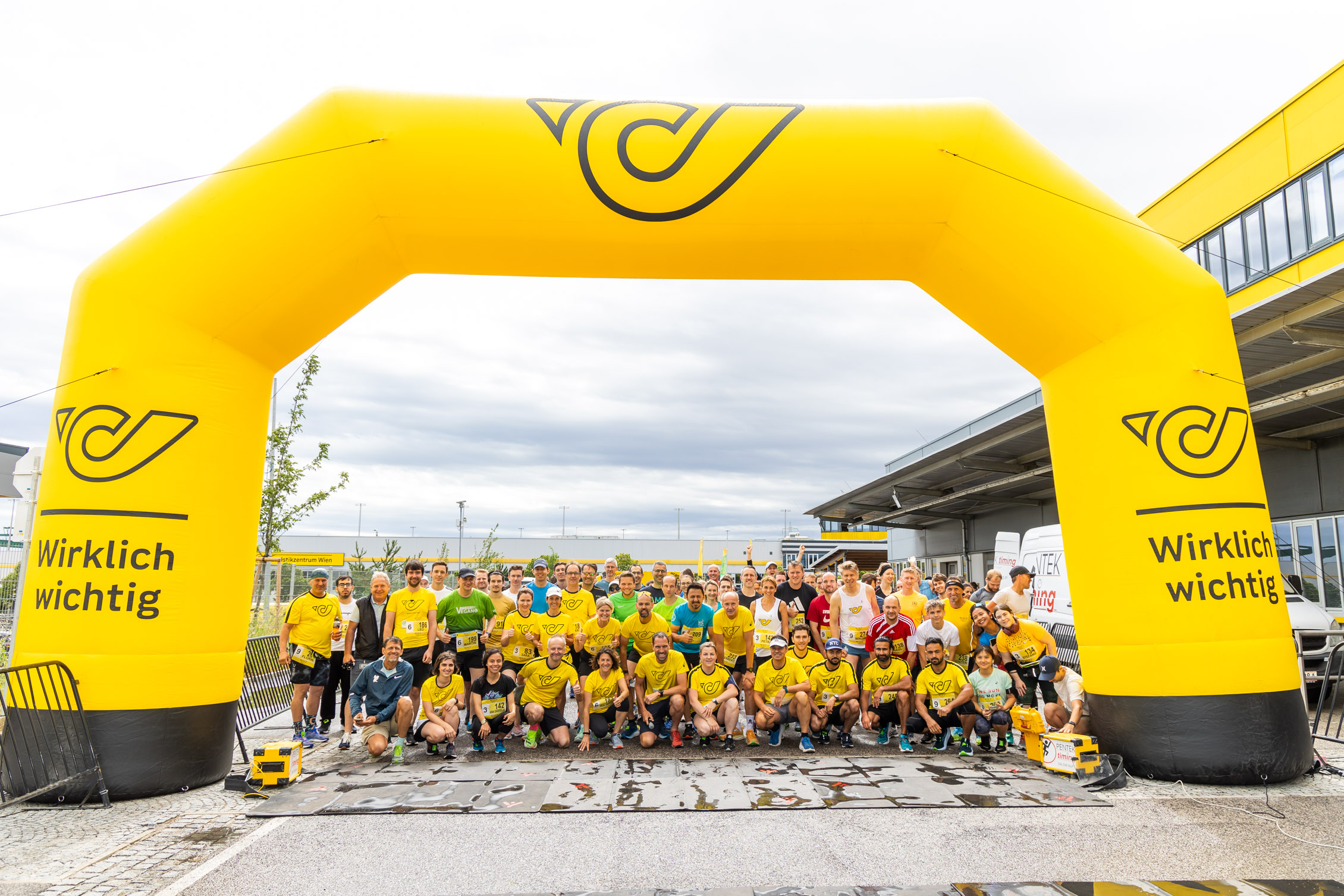Liesing: 1. Postler-Lauf rund um das Logistik-Zentrum