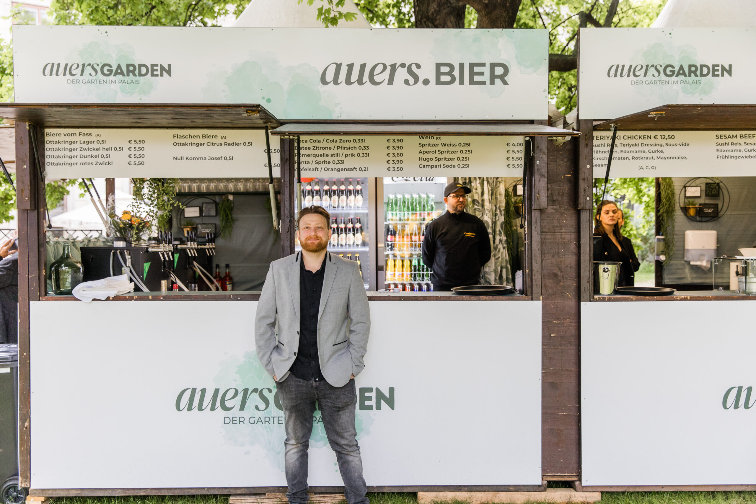 Garten im Palais Auersperg eröffnet als “auersgarden”