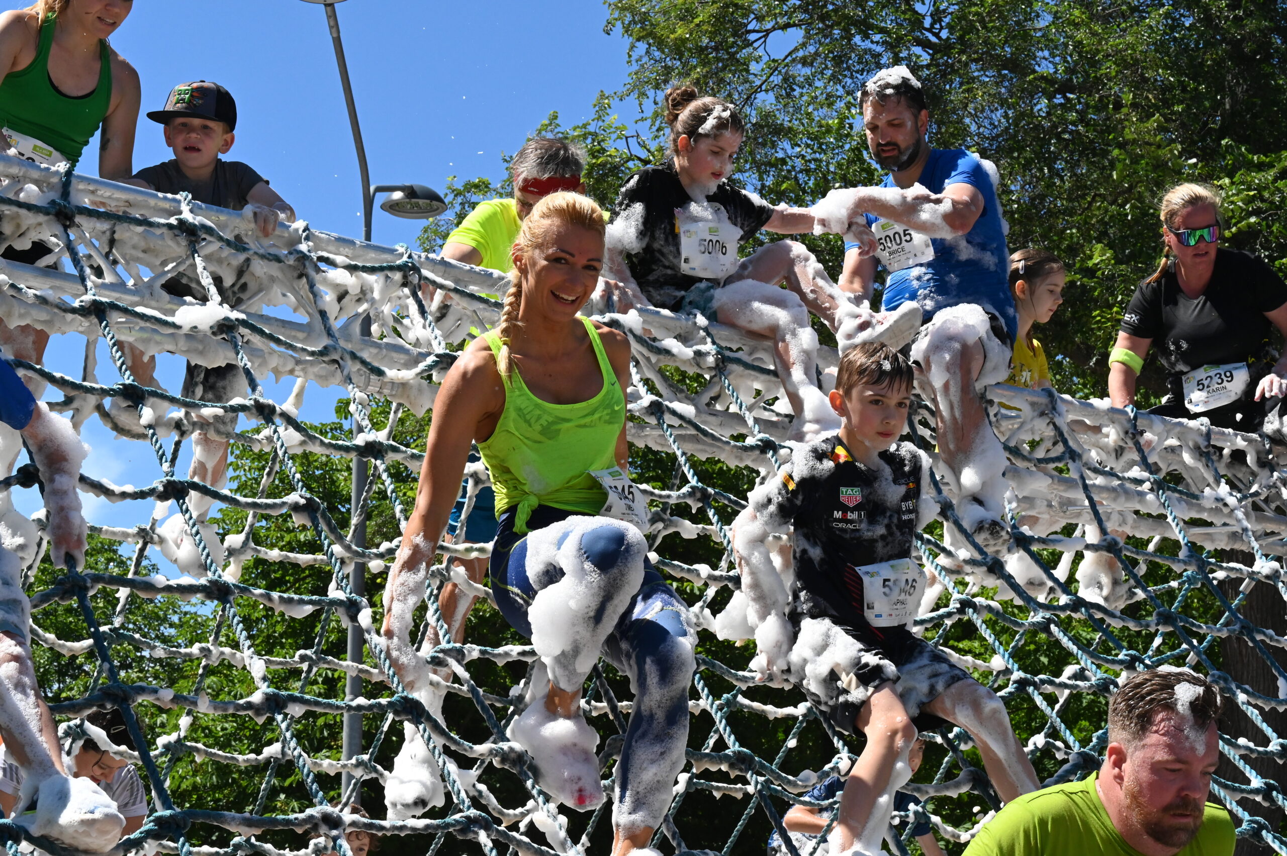 Cool, cooler, X-Cross-Run: Das WBB war voll dabei