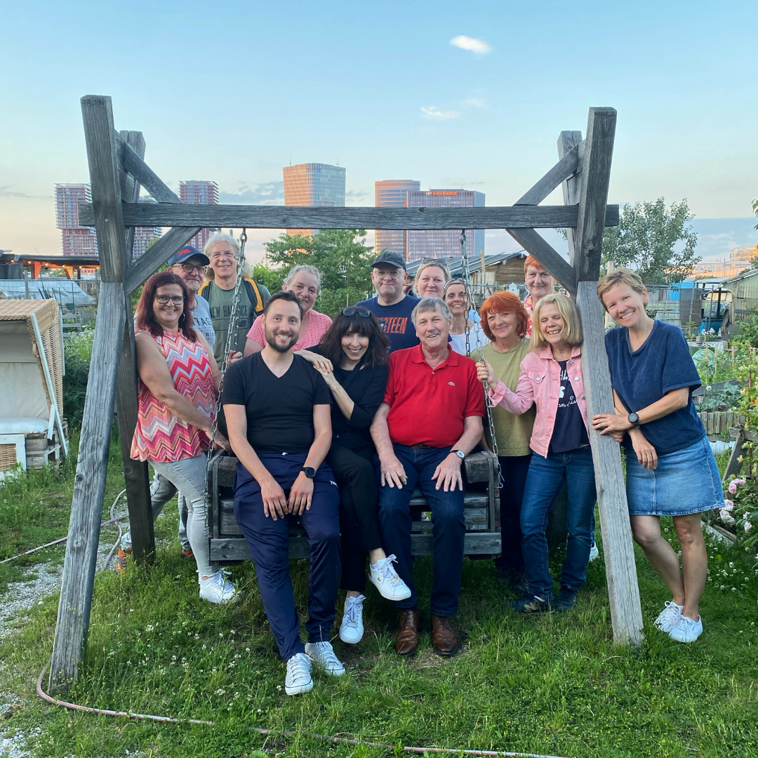 Jetzt anpacken: Fleißiges Garteln in Neu Marx