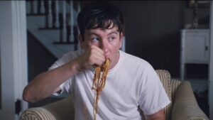 Barry Keoghan mit Spaghetti