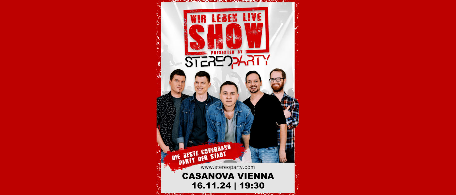 Stereoparty – Wir leben Live