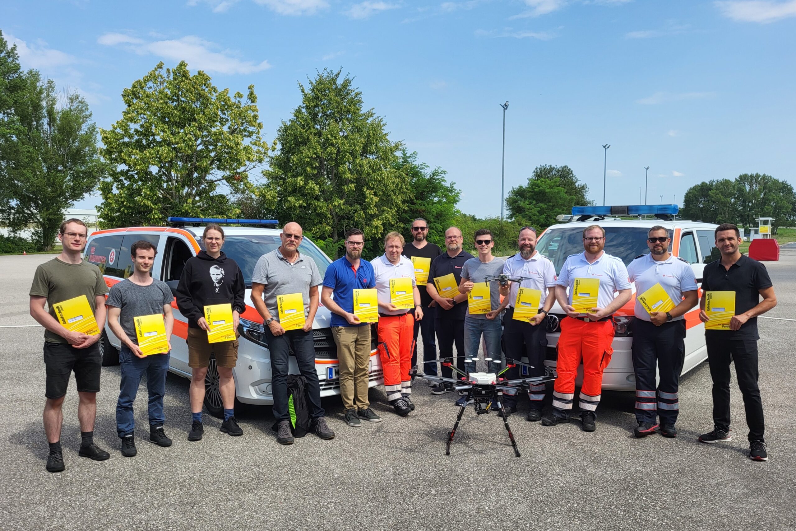 Neue Drohnenstaffel bereit für Katastrophen-Einsätze