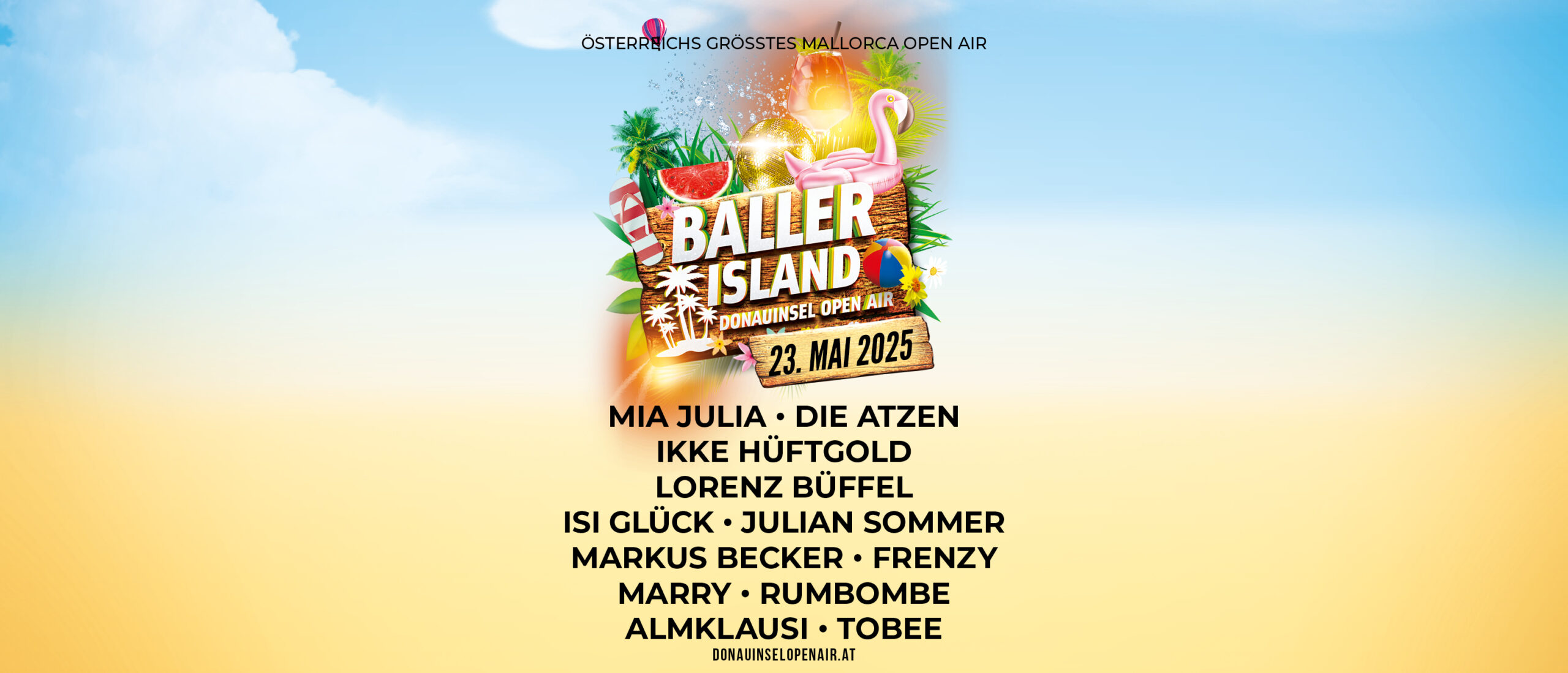 Baller Island – Österreichs größtes Mallorca Open Air Festival