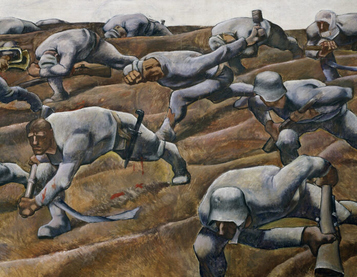 „Den Namenlosen", 1914, Gemälde von Albin Egger-Lienz, Foto: © HGM