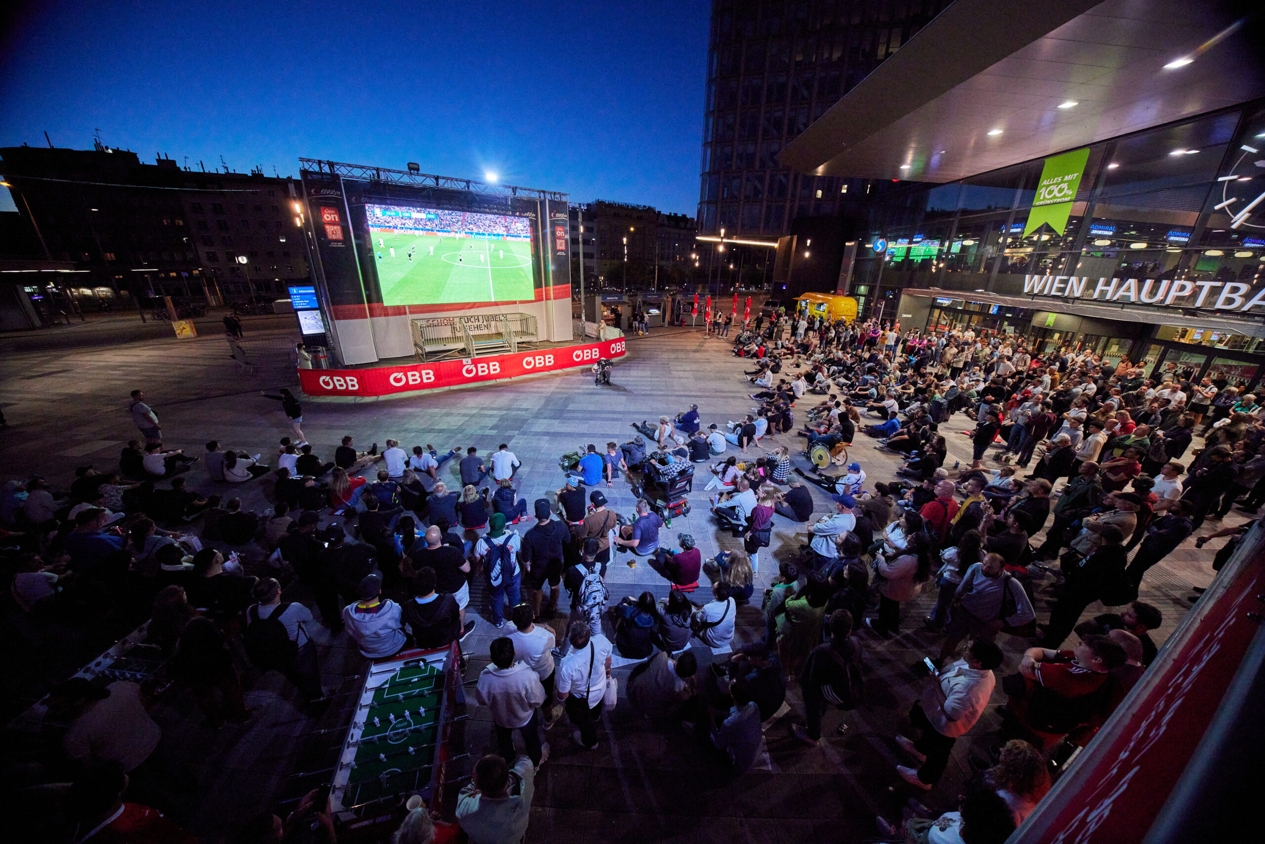 Hauptbahnhof: Public Viewing geht doch noch ins Finale