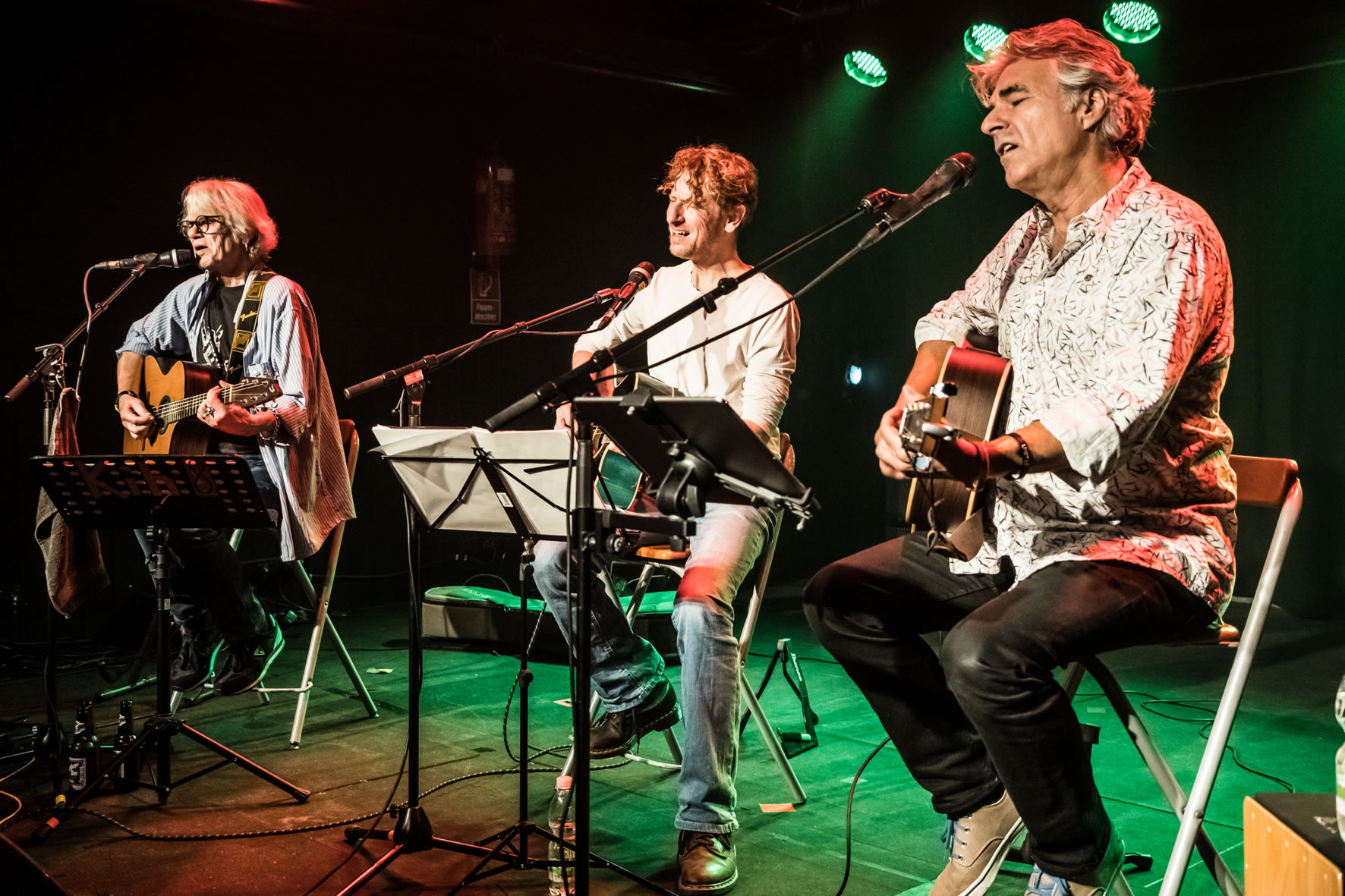 Bewährtes Trio: Ulli Bäer, Matthias Kempf und Andy Baum