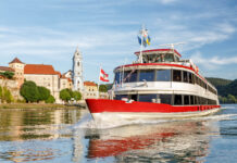 Genussfahrten auf der Donau mit DDSG Blue Danube Die Schiffe sind vollklimatisiert (© Donau Niederösterreich/DDSG Blue Danube).