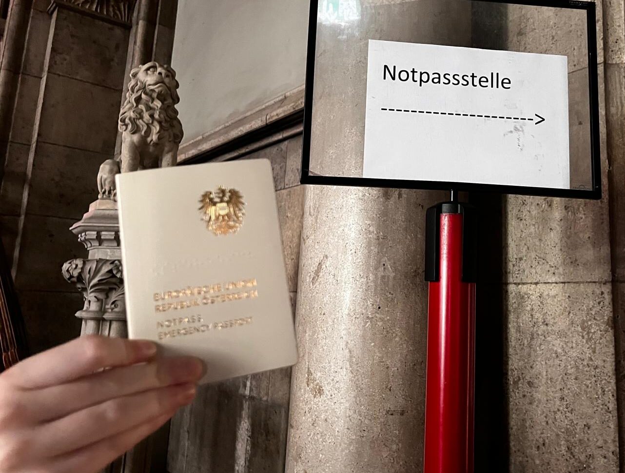 In letzter Sekunde: Notpass rettet die Urlaubsreise!