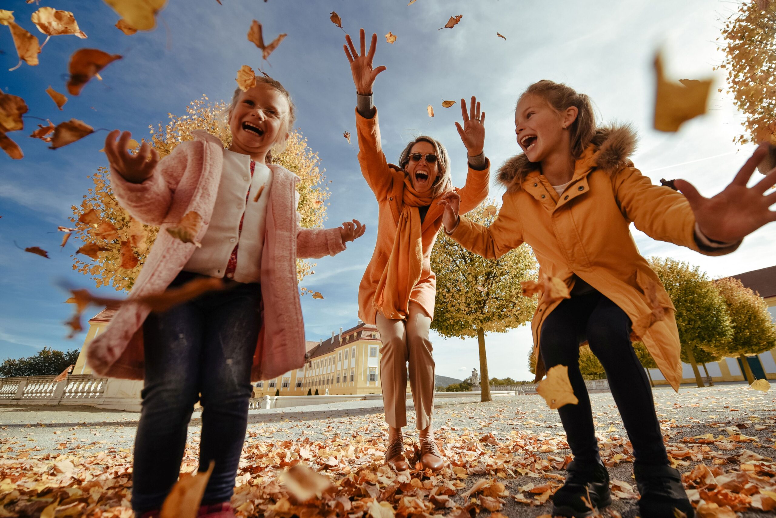 Auf Schloss Hof wird der Herbst so richtig bunt