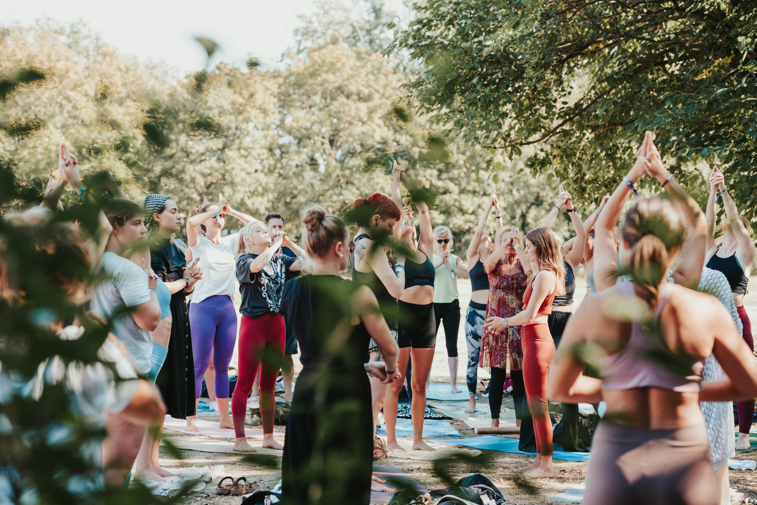 Festival: Yoga-Junkies residieren im Schloss Hetzendorf