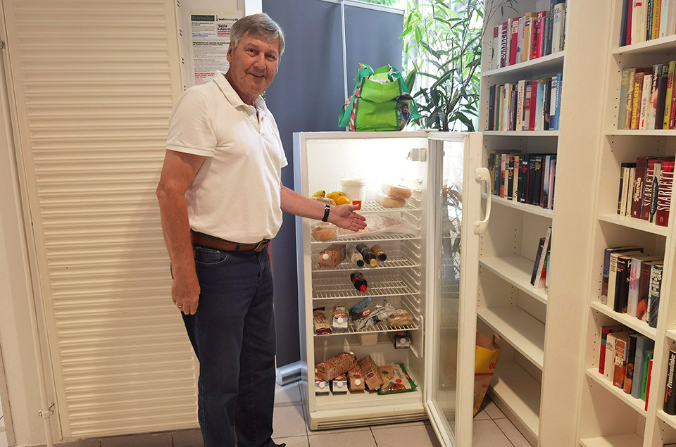 Mit dem Fairteiler Lebensmittel teilen – nicht wegwerfen!