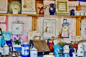 Flohmarkt alte Schätze