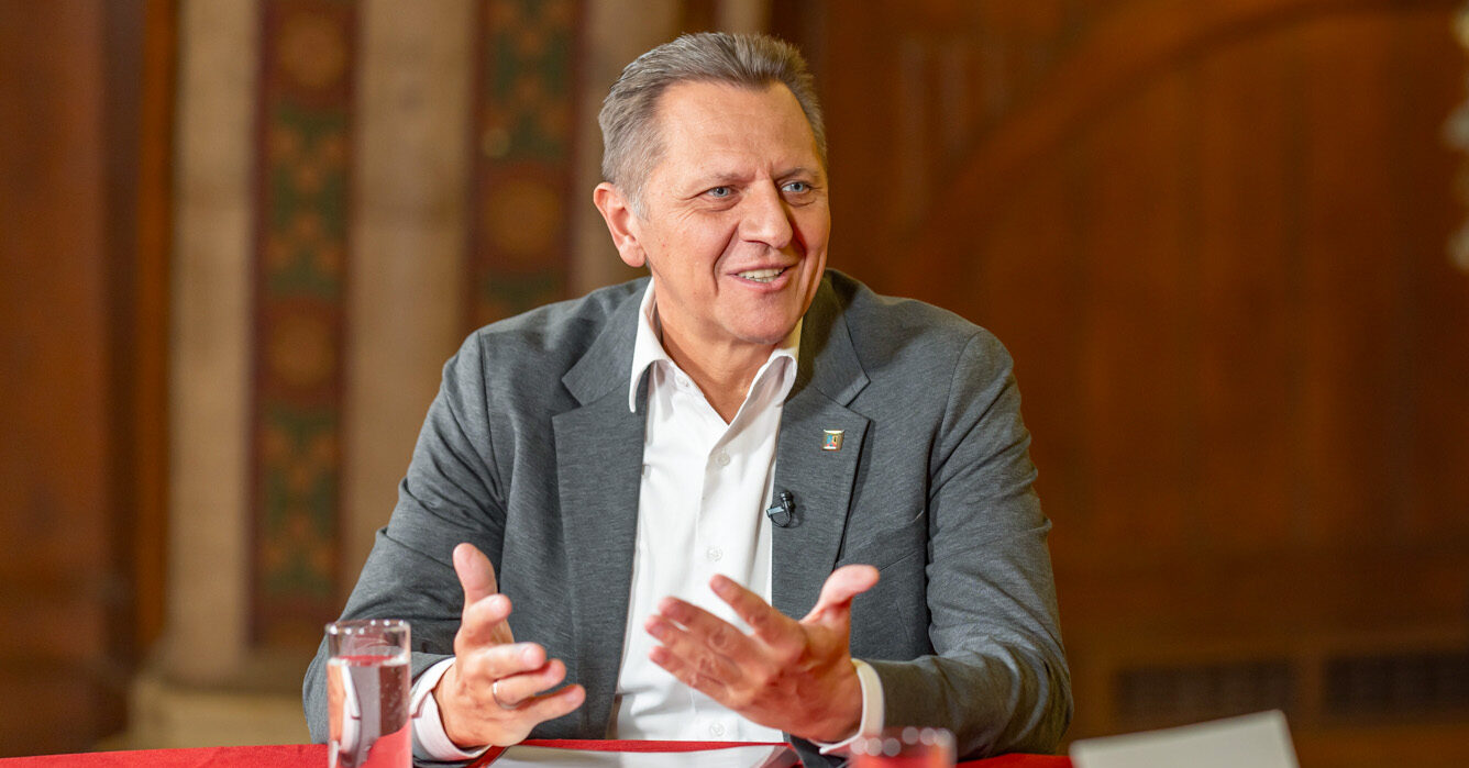 Bezirks-Chef Steinhart im Interview: Zwei Einser für Simmering