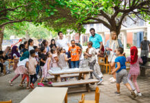 Teamplay-Workshop des ÖIF im Familien-Wohnheim Kaiserebersdorf