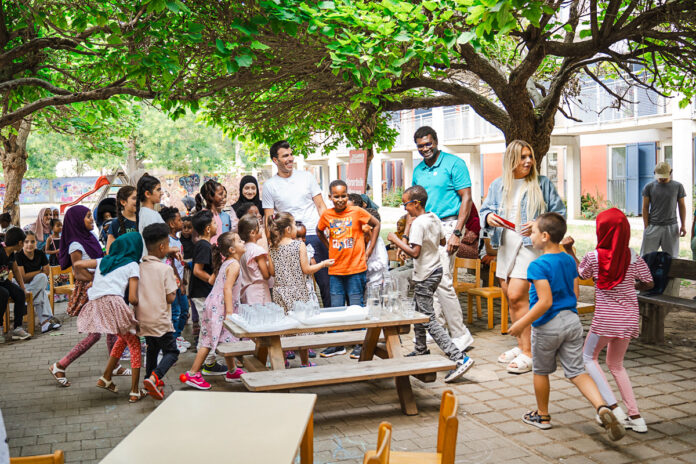 Teamplay-Workshop des ÖIF im Familien-Wohnheim Kaiserebersdorf