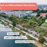 Grafik Bank Austria Park am Mühlschüttel/Alte Donau