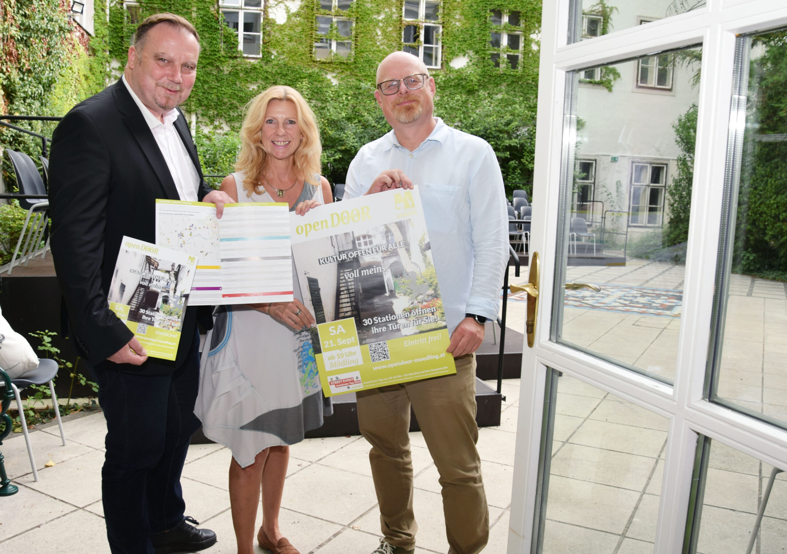 Am 21. September ist Mödling wieder OpenDoor-Tag