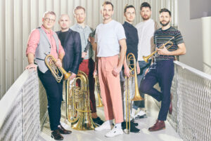 Brass at its best: Federspiel gestalten den Silvesterabend nit zahlreichen Gästen im Wiener Konzerthaus. © Felix Groteloh