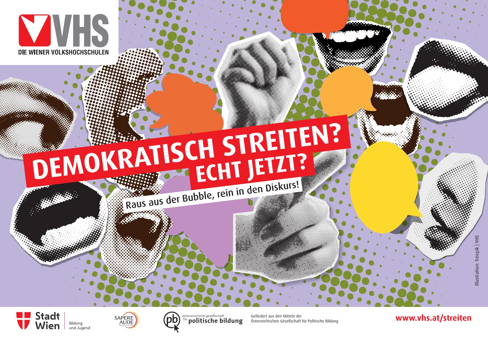 Entdecke in der VHS: Streit-Kultur und veganes Essen