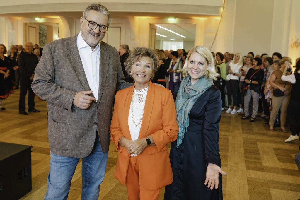 Monat der Senior:innen Eröffnungsfest 2024: Peter Hacker, Sabine Hofer-Gruber, Susanne Winkler