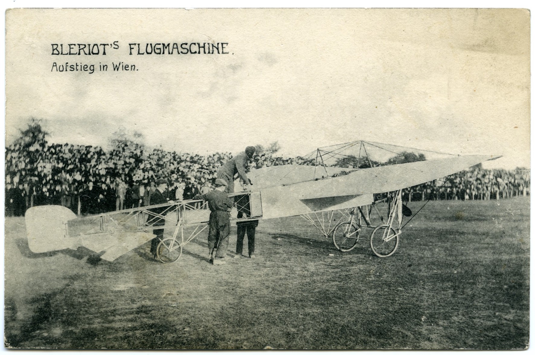 Flugmaschine des französischen Luftfahrtpioniers Louis Blériot, Foto: © HGM Archiv, 2024