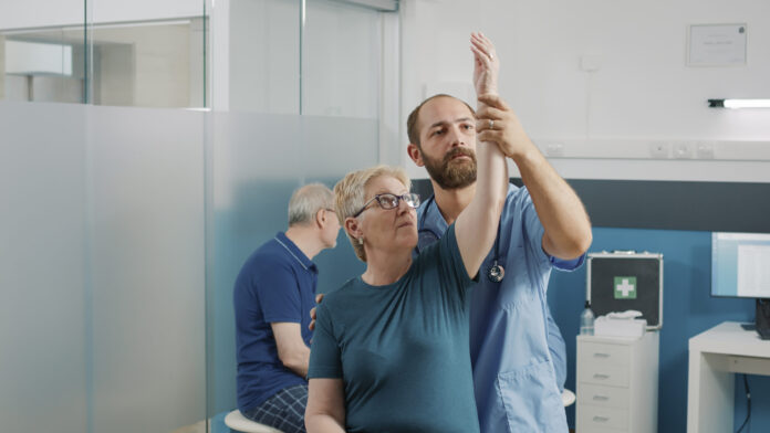 Senioren Übung Krankenhaus