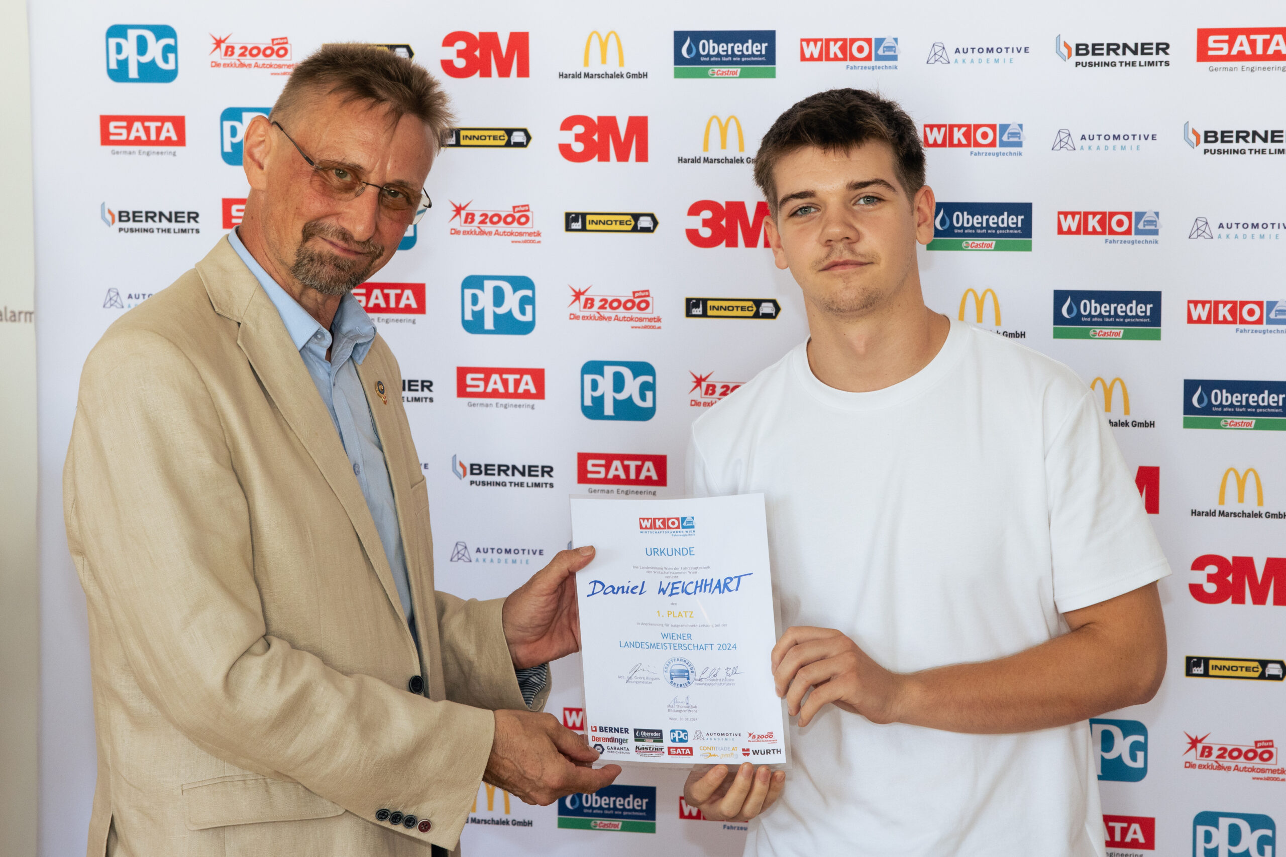 Auszeichnung für Wiens Top-Talente in der Fahrzeugtechnik