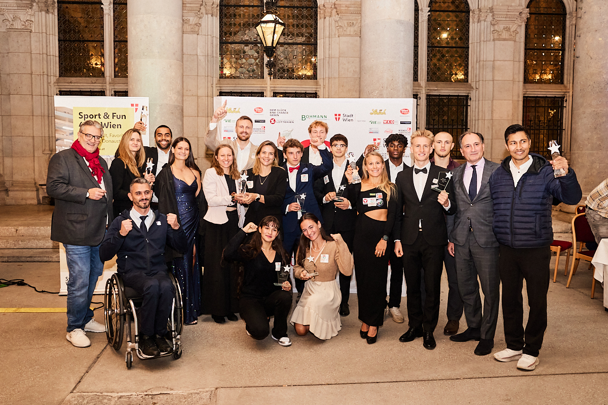 Wiener Sportstars 2024: Ehrungen für sportliche Höchstleistungen