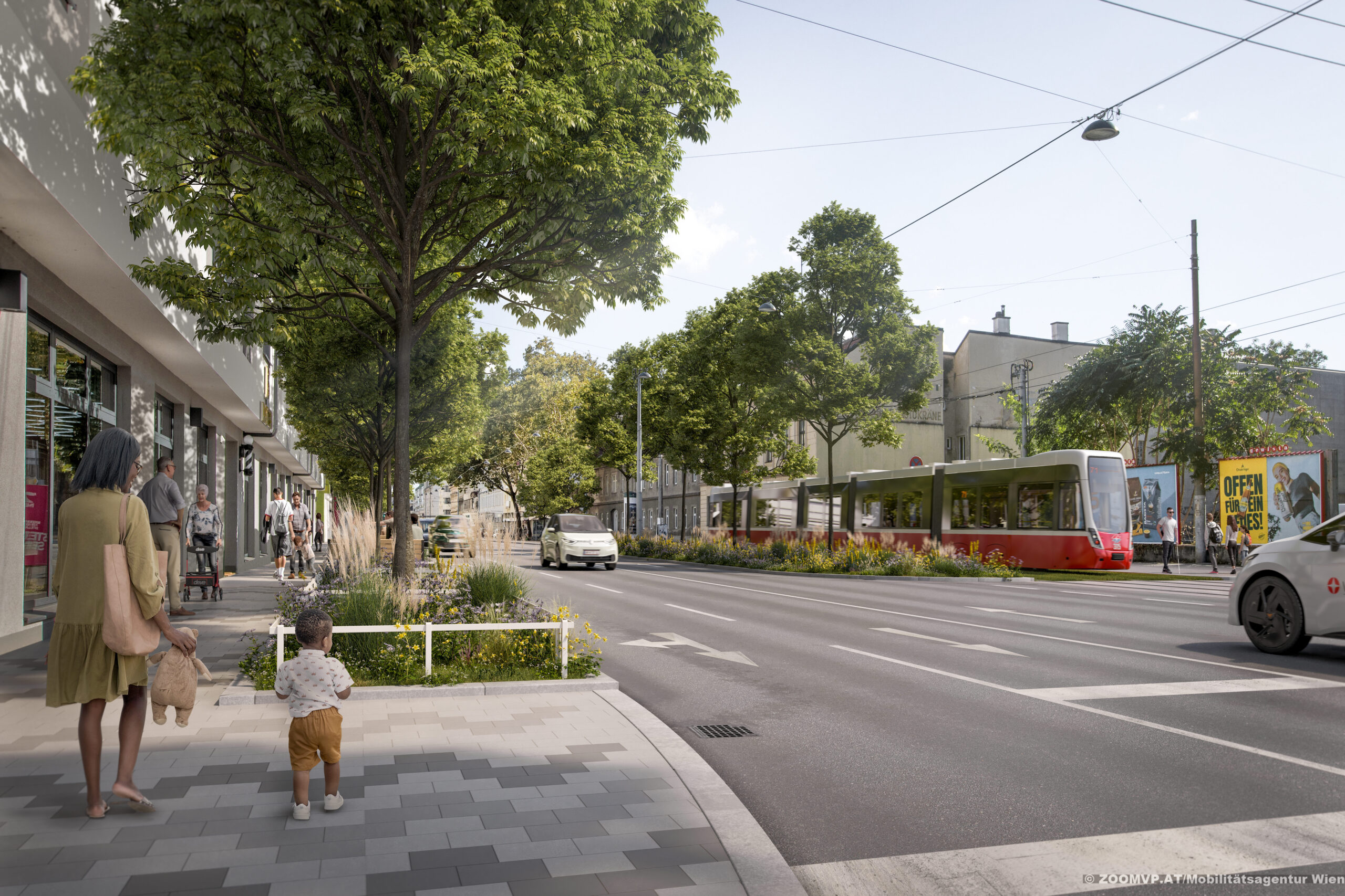 Neugestaltung: Anrainer-Ideen für Simmeringer Hauptstraße