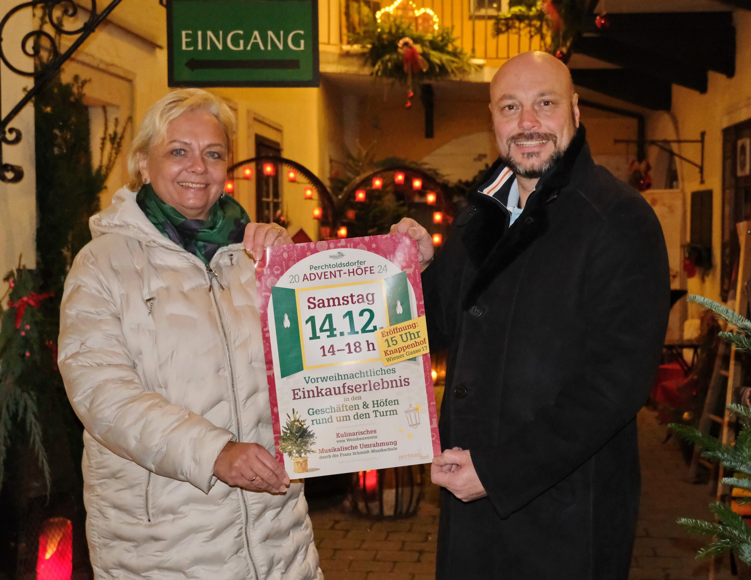Perchtoldsdorf: Im Advent öffnen Höfe ihre Türen