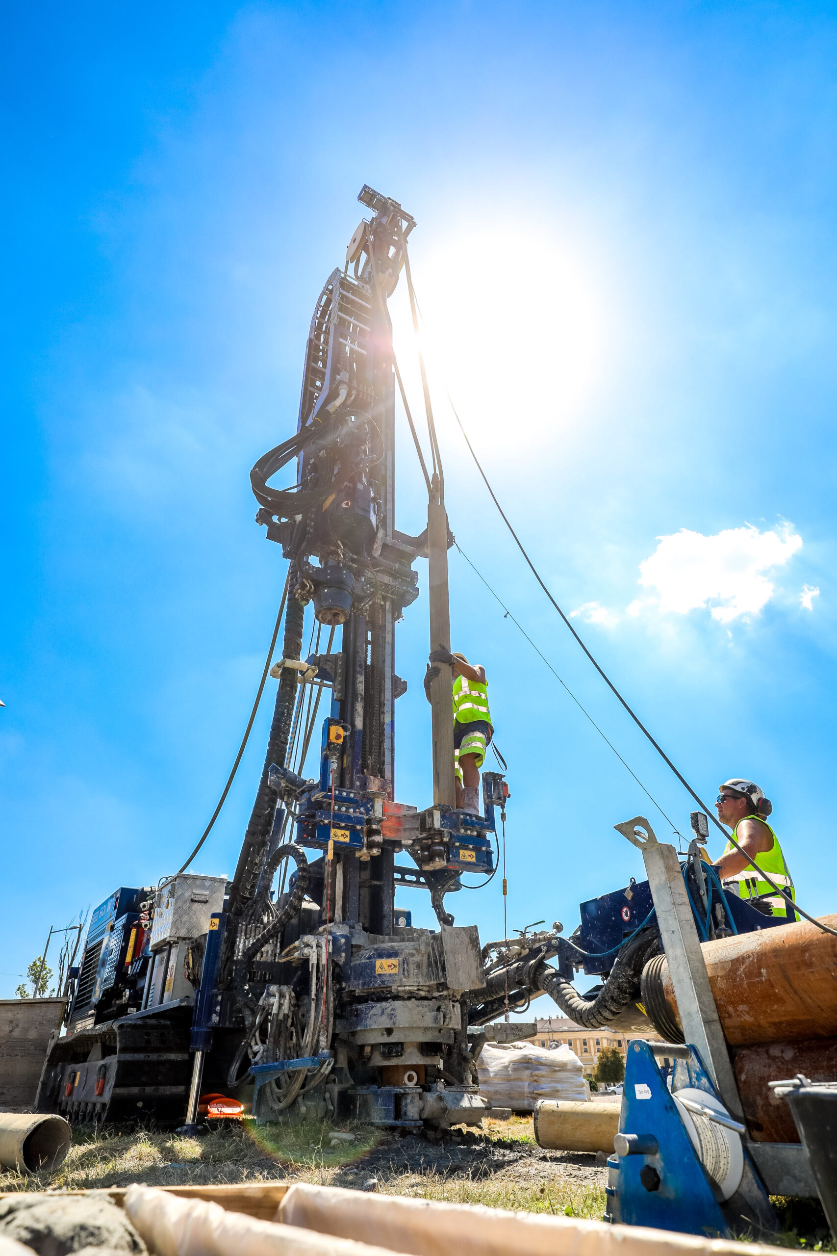 Probebohrungen für U2-Verlängerung zum Wienerberg