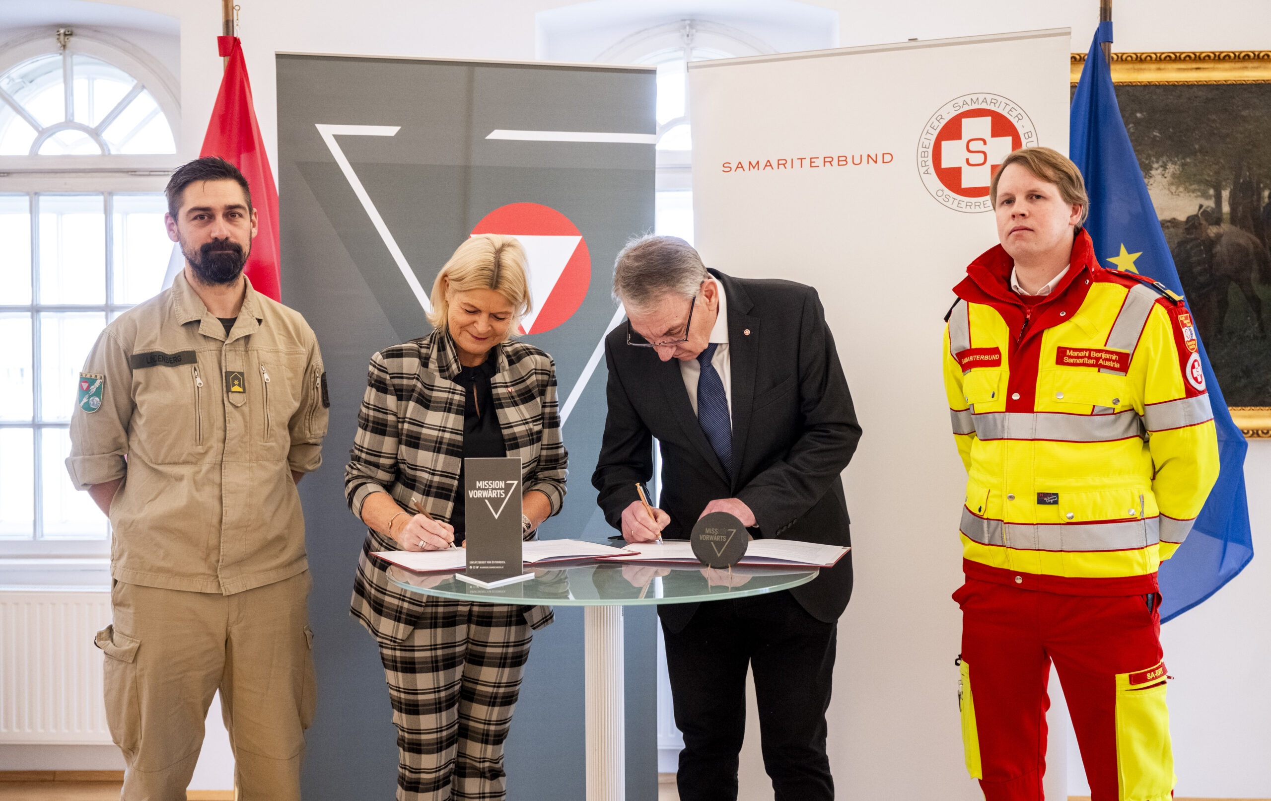 Heer und Samariterbund: Neue Partner für Katastrophen-Hilfe