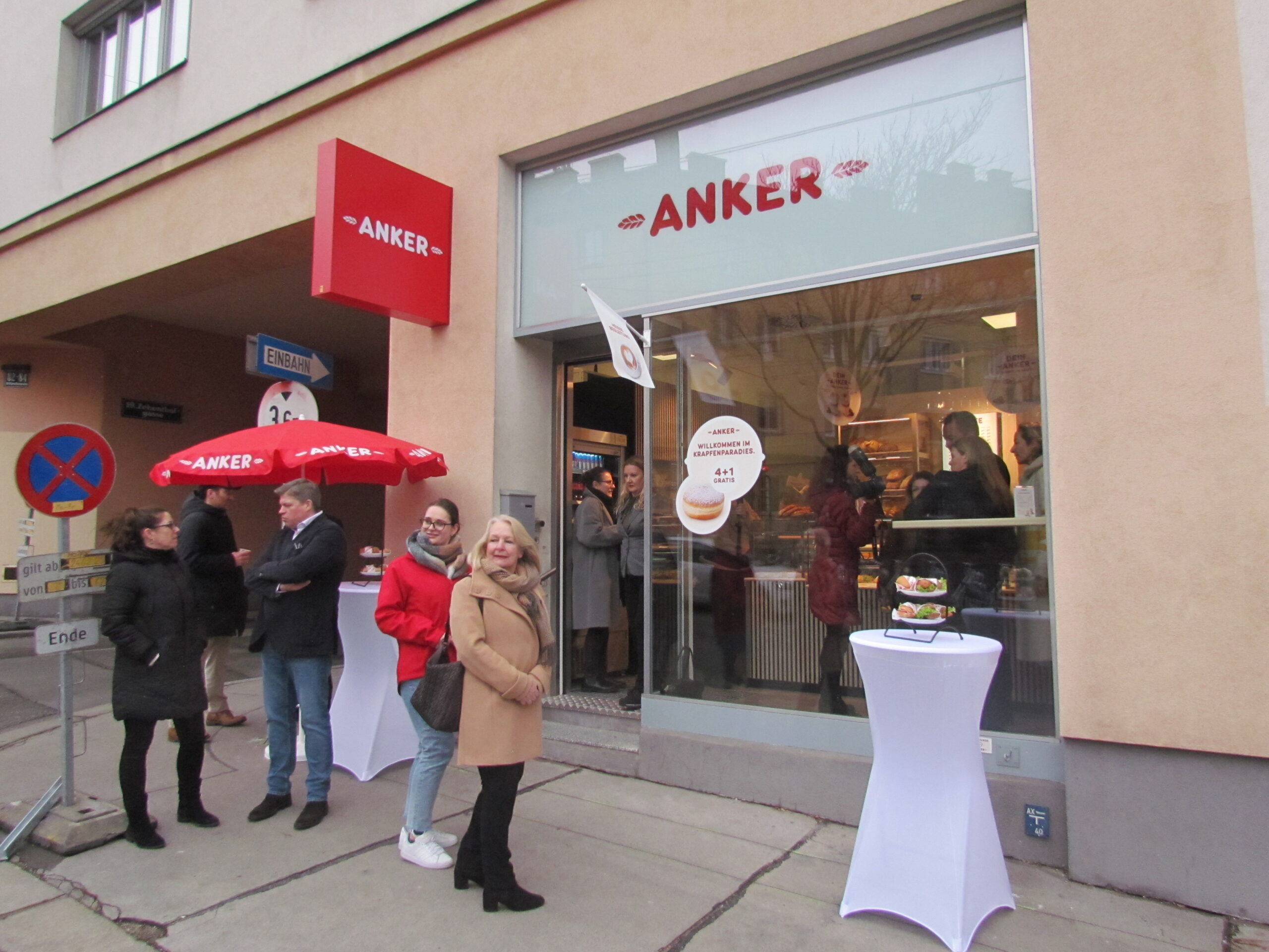 Kipferl voraus: Neue Anker-Filiale in Oberdöbling