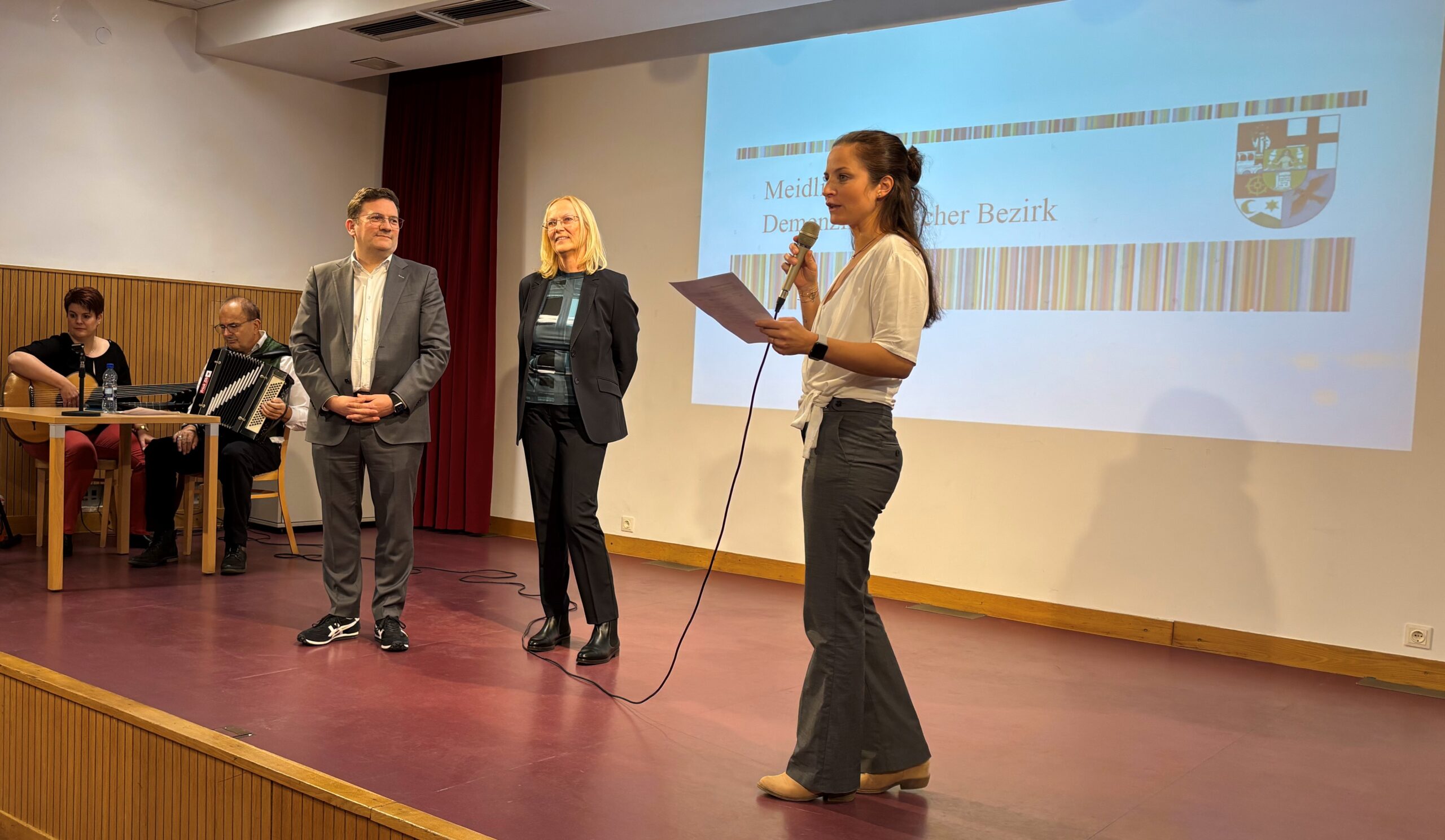 Jahrestag in Meidling: Unterstützung für Demenzkranke