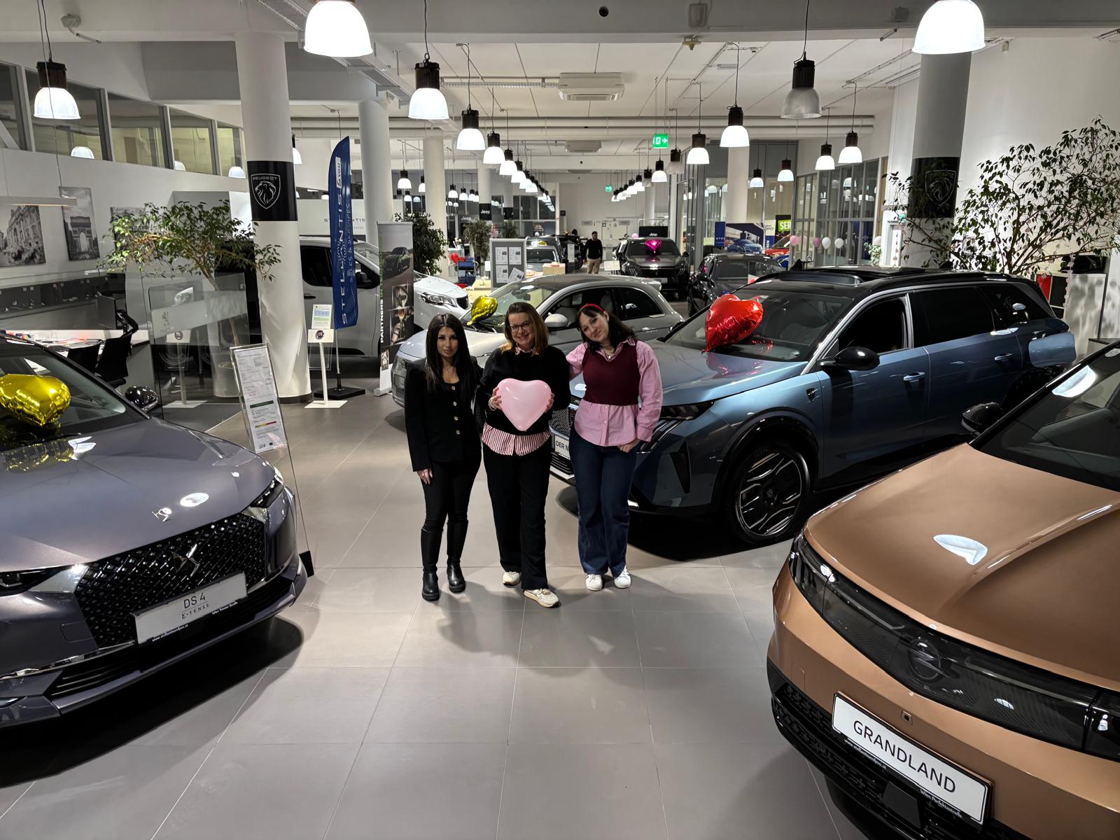 Romantik im Schauraum: Speeddating bei Stellantis