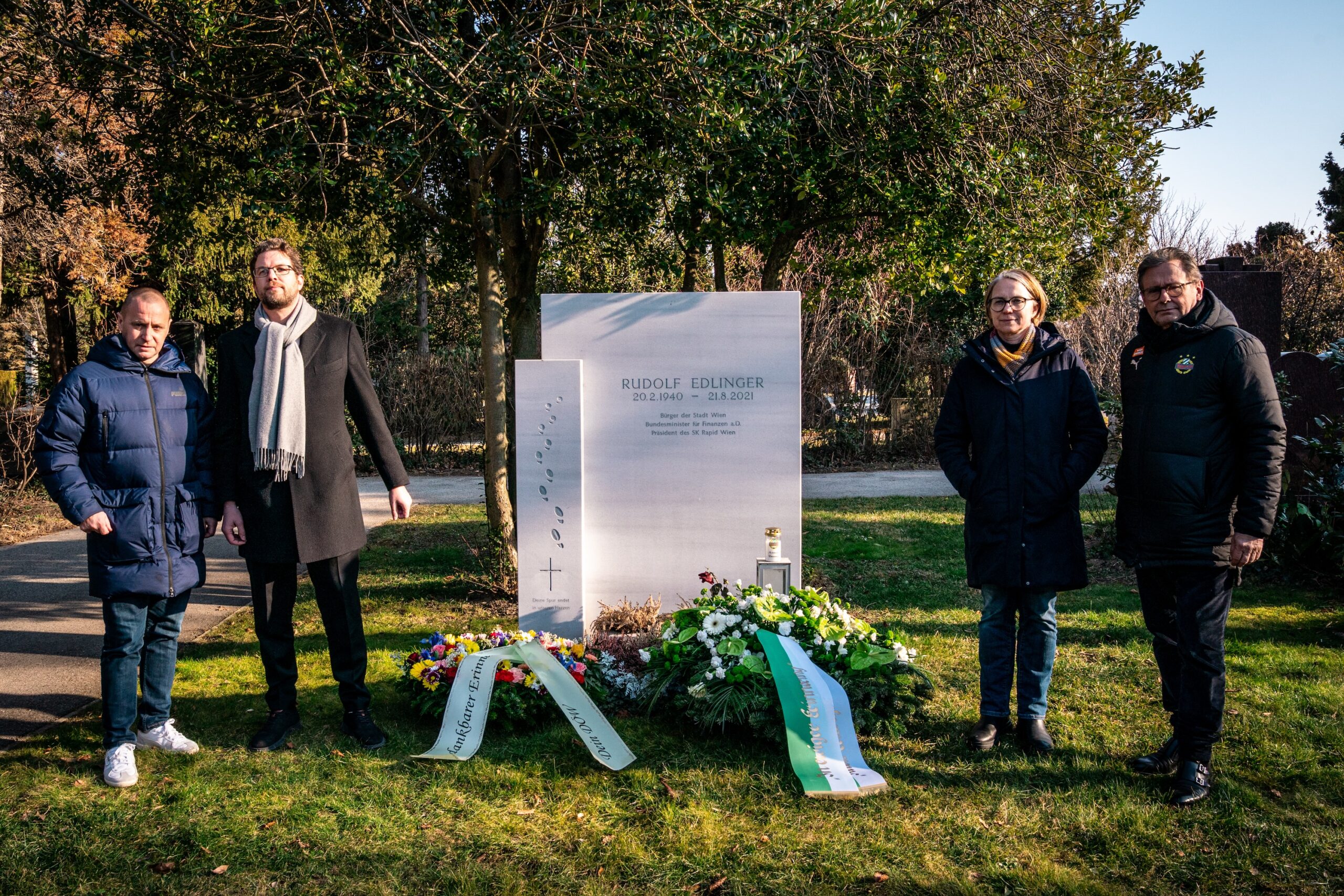 Starke Erinnerungen an großen Rapid-Präsidenten
